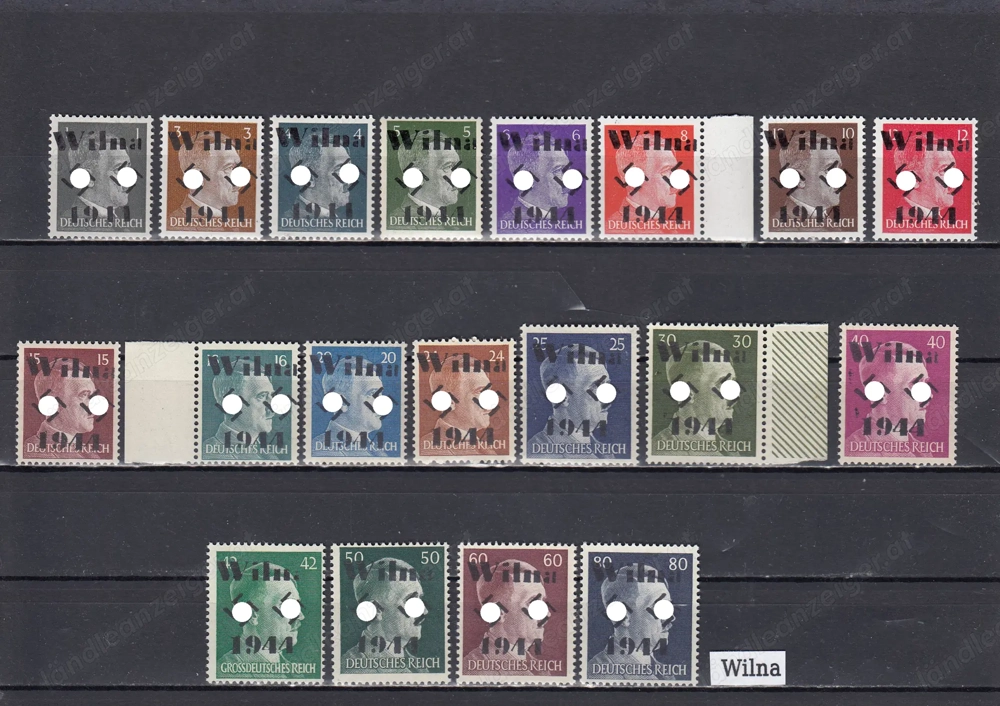 Briefmarkensammlung EU Lokalausgaben Postfrisch