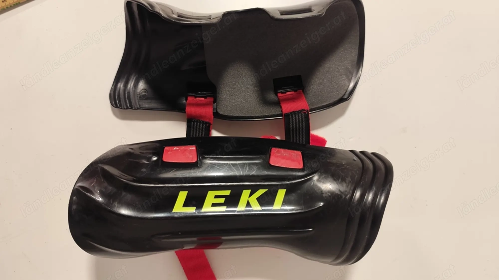 Leki Schienbeinschutz Worldcup Pro Junior, schwarz