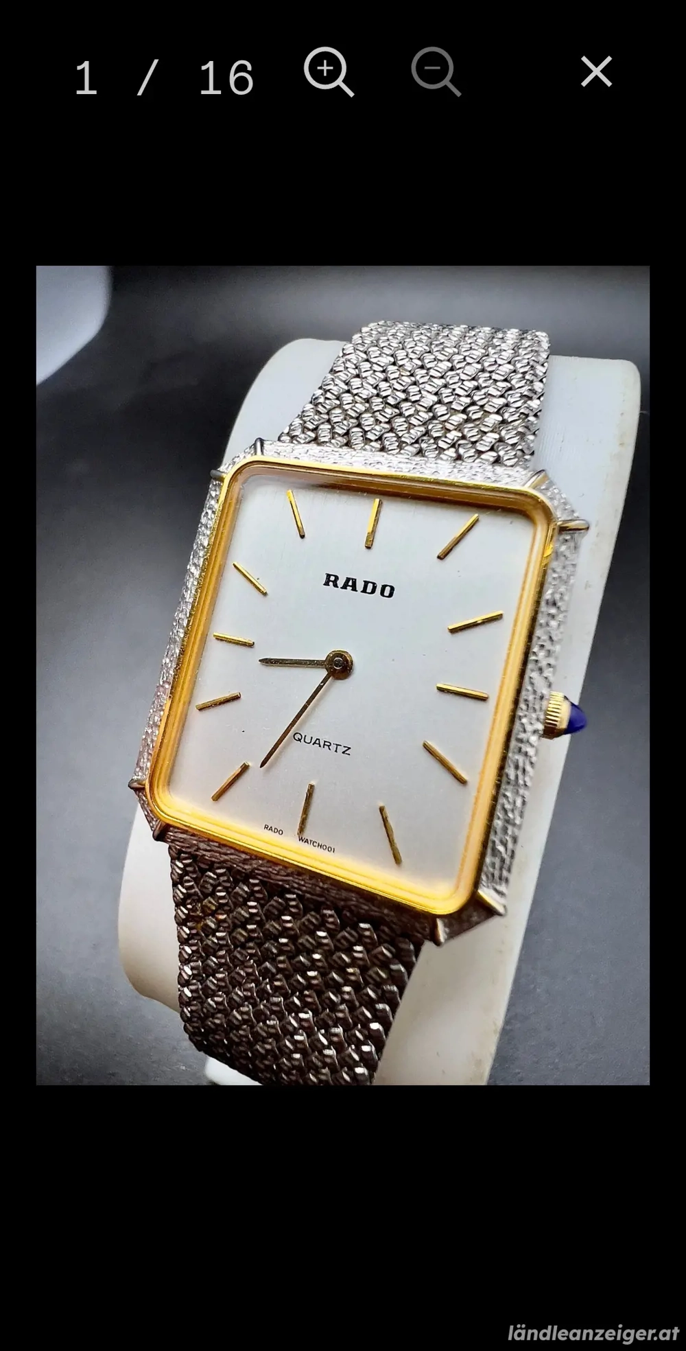 Seltene Rado Uhr wird verkauft