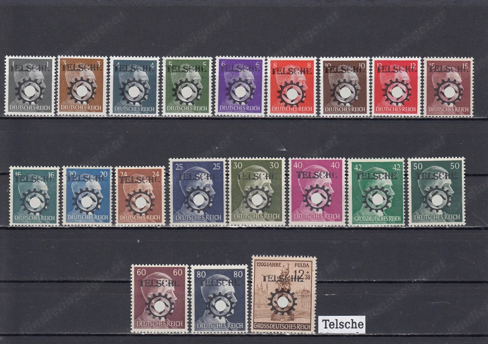 Briefmarkensammlung EU Lokalausgaben Postfrisch