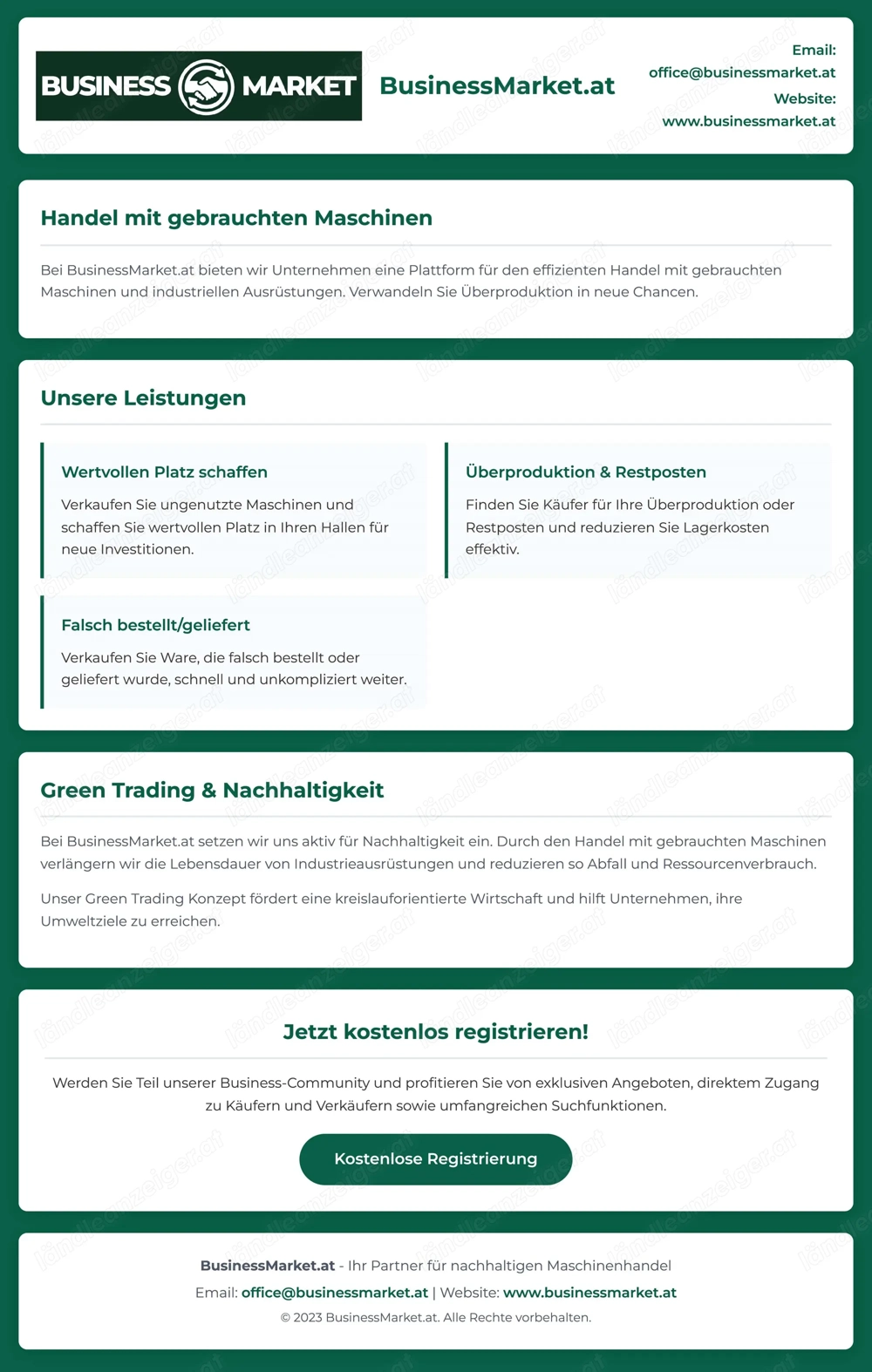 Businessmarket- Online Marktplatz!