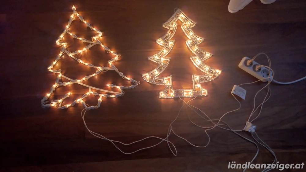 verschidene Weihnachtsbeleuchtung ab 5 