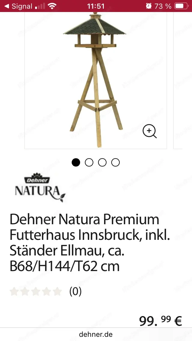 Vogelfutterhäuschen