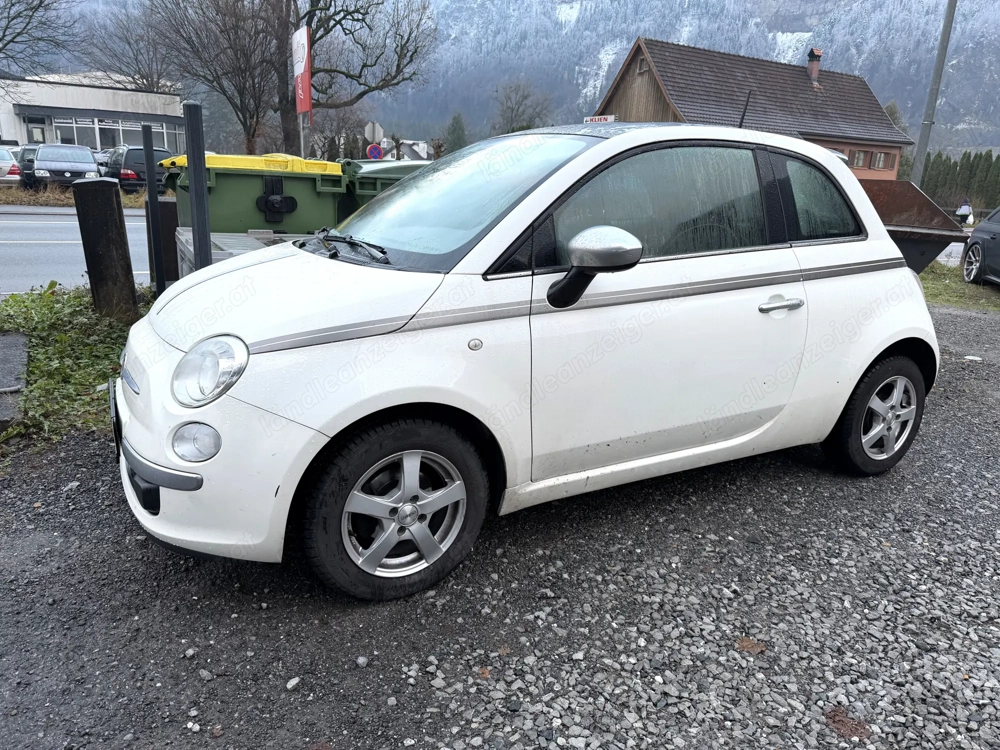 Fiat 500 - Weiss - BJ 2015