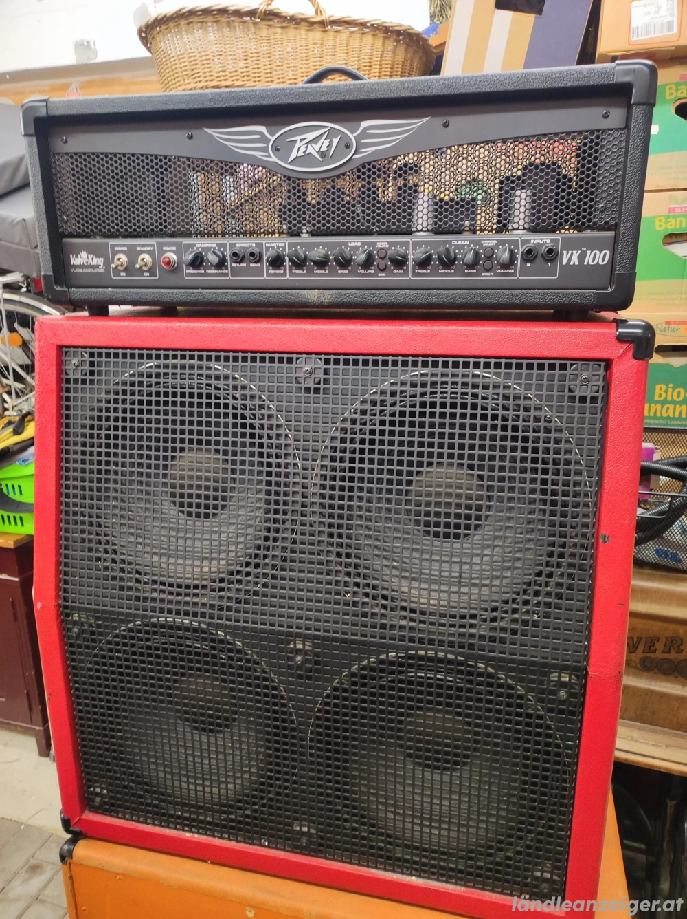 Peavy Valveking VK 100+ 4x12 Leaney