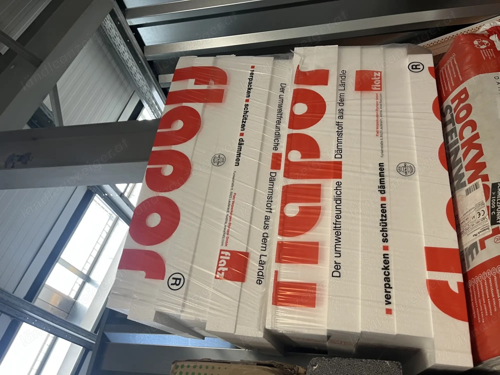 Styropor Dämmung 80mm , 15 Quadratmeter 