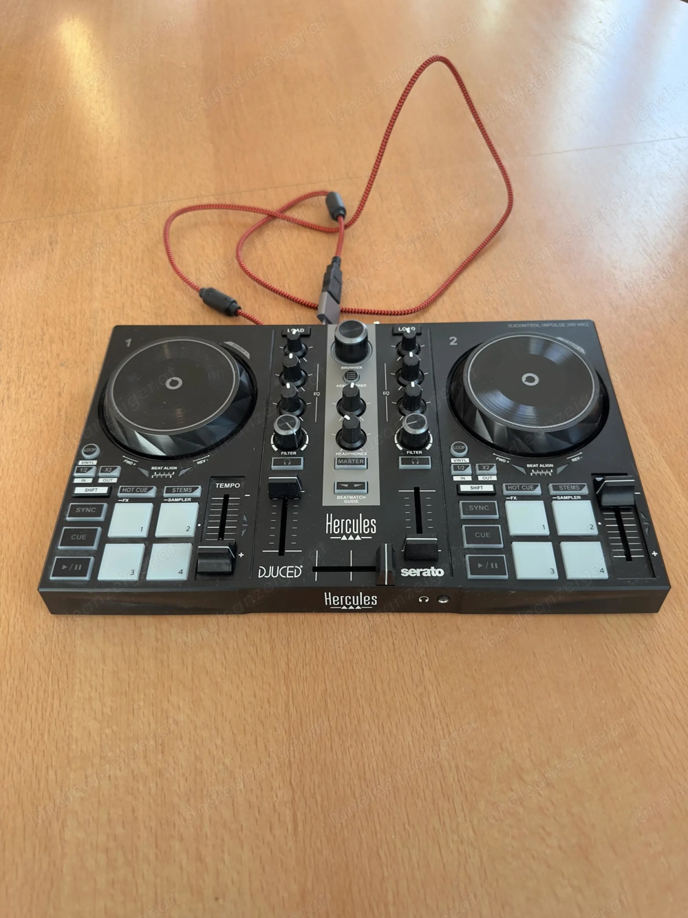 Hercules DJControl Inpulse 200 MK2   wie neu