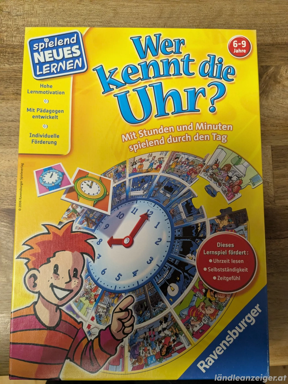 Spiel wer kennt die Uhr