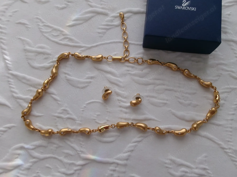 Swarovski Kette + Ohrstecker 