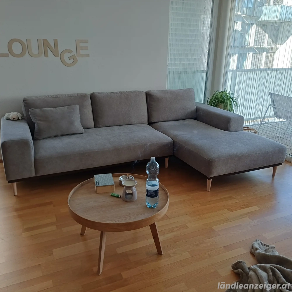 andas ecksofa  farbe - taupe.2.80  170 meter