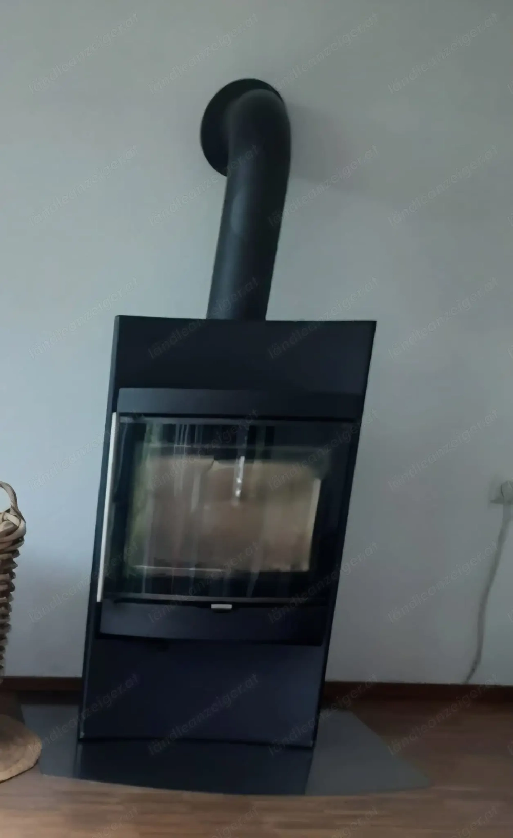 Kamin-Schwedenofen, anthrazit