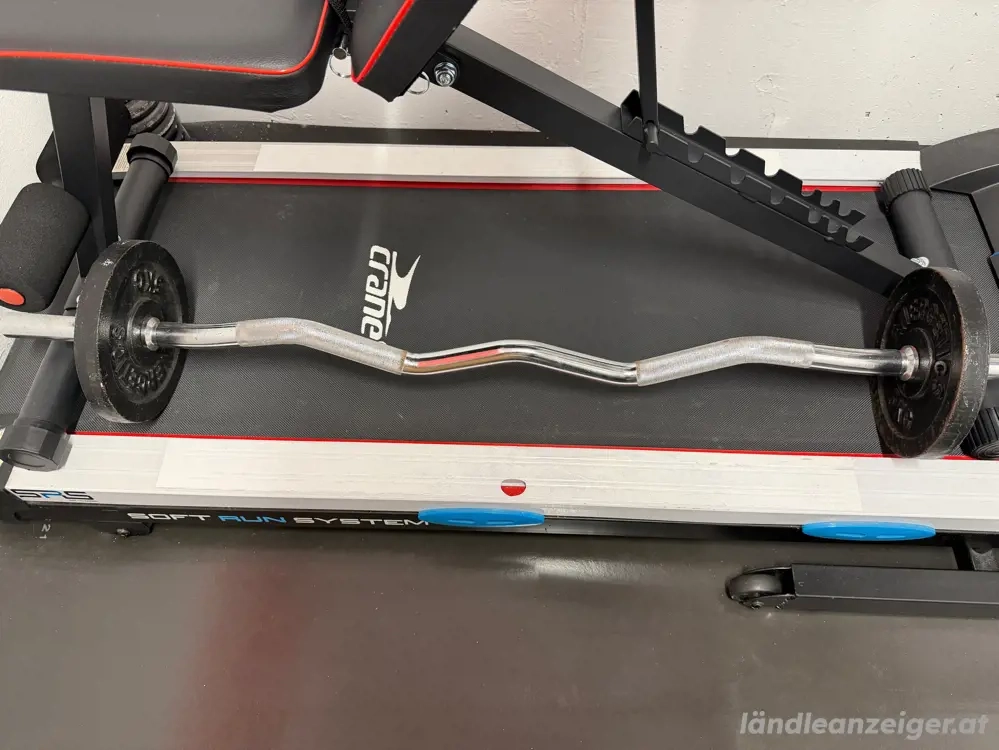 fitness Tranings wellen stange mit 10 kg 