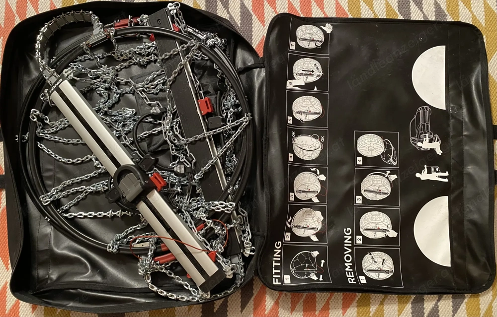 Schneeketten KÖNIG Easy fit SUV 245 (REIFENGRÖSSE 235 55 R18)