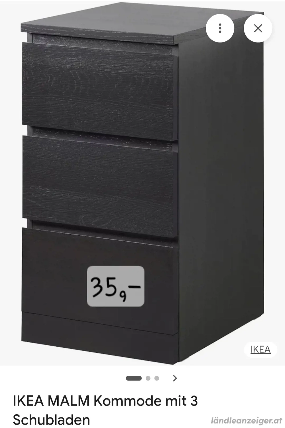 Malm Kommode oder Nachtkästchen