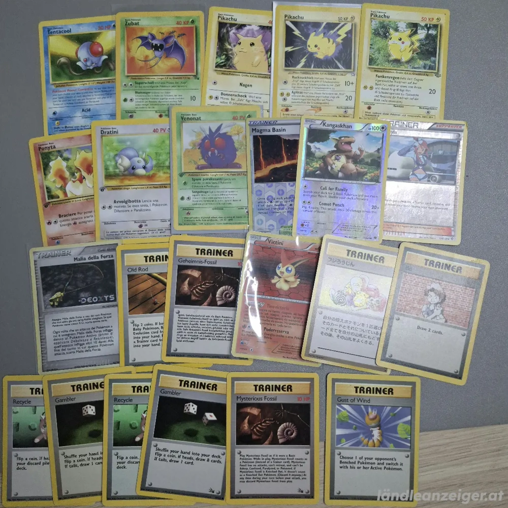 Pokemon Vintage Karten
