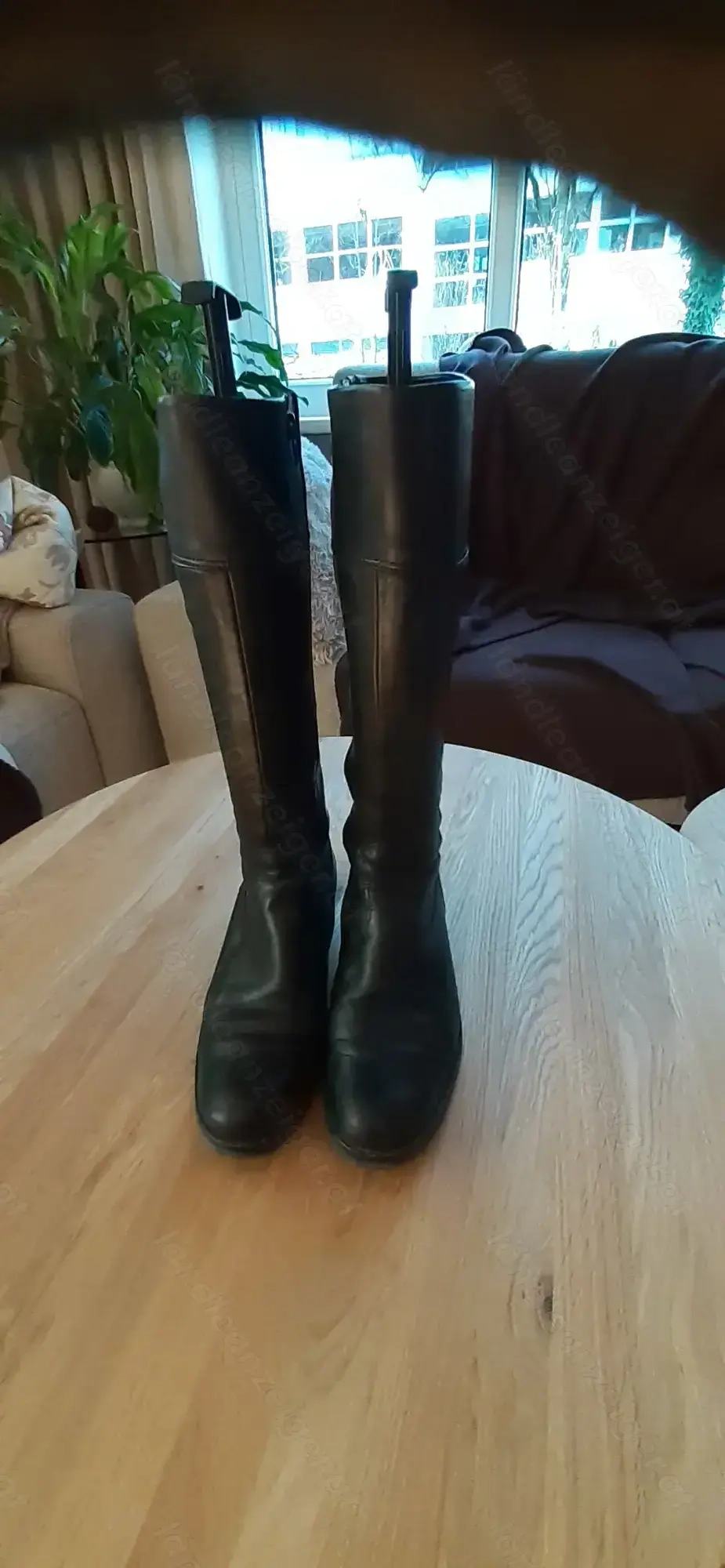 Damen - Lederstiefel