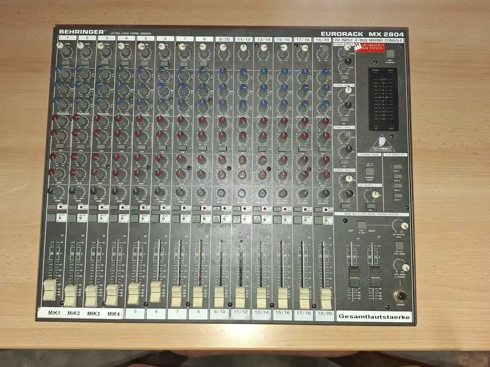 Mischpult Beringer Eurorack 