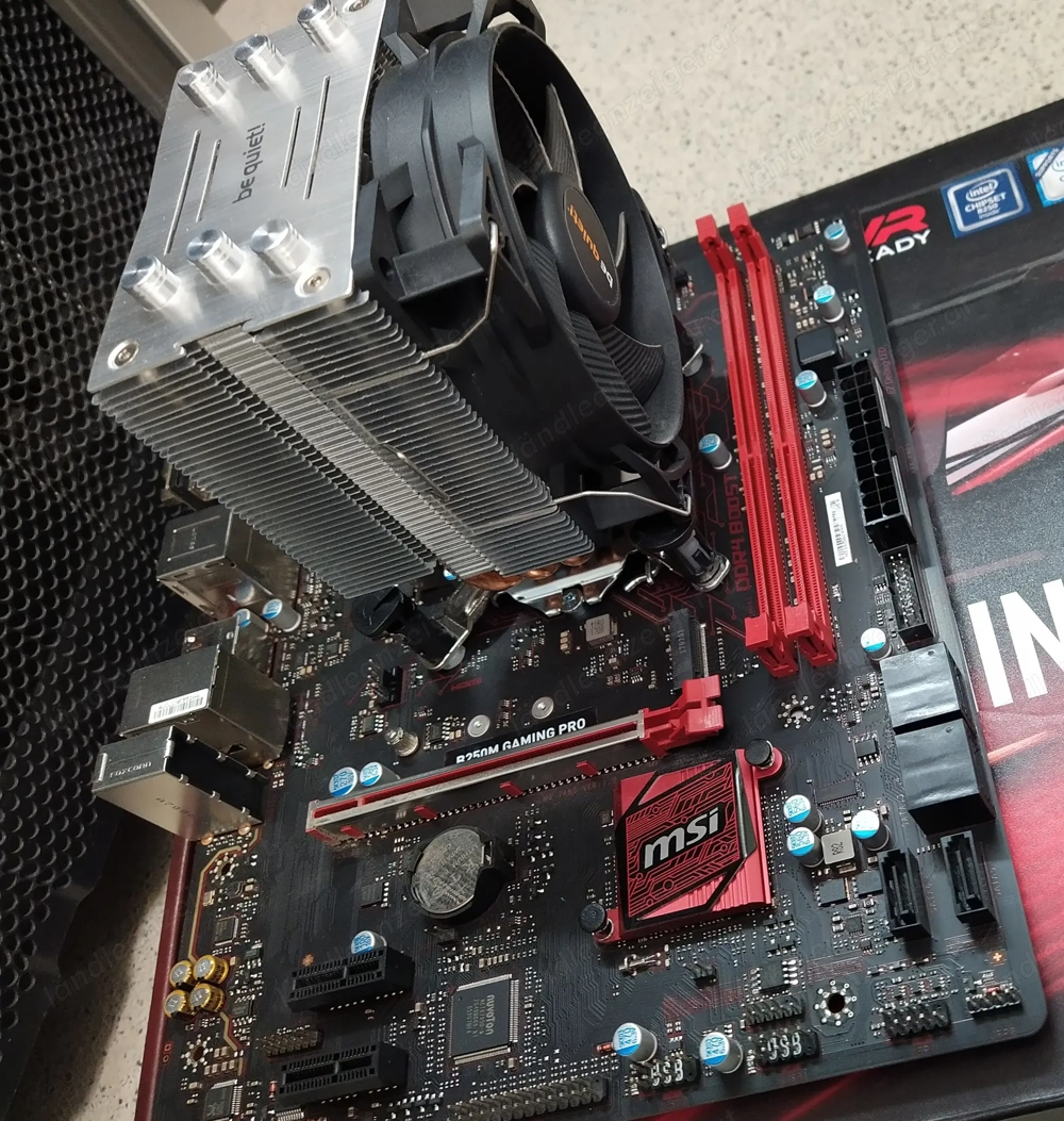 Mainbord + CPU + Lüfter