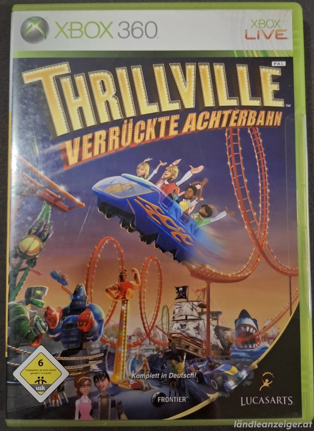 Thrillville - XBox 360 Spiel 