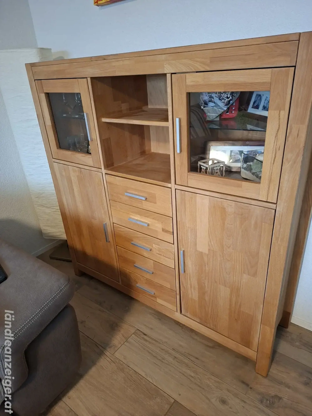 Highboard Vollholz 