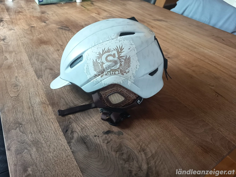 Skihelm Salomon Damen weiß 57-58