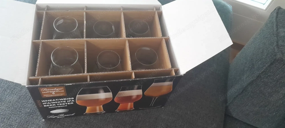 Biergläser neu originalverpackt 