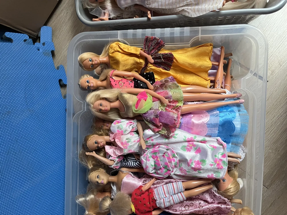 Barbies viele sind Retro 