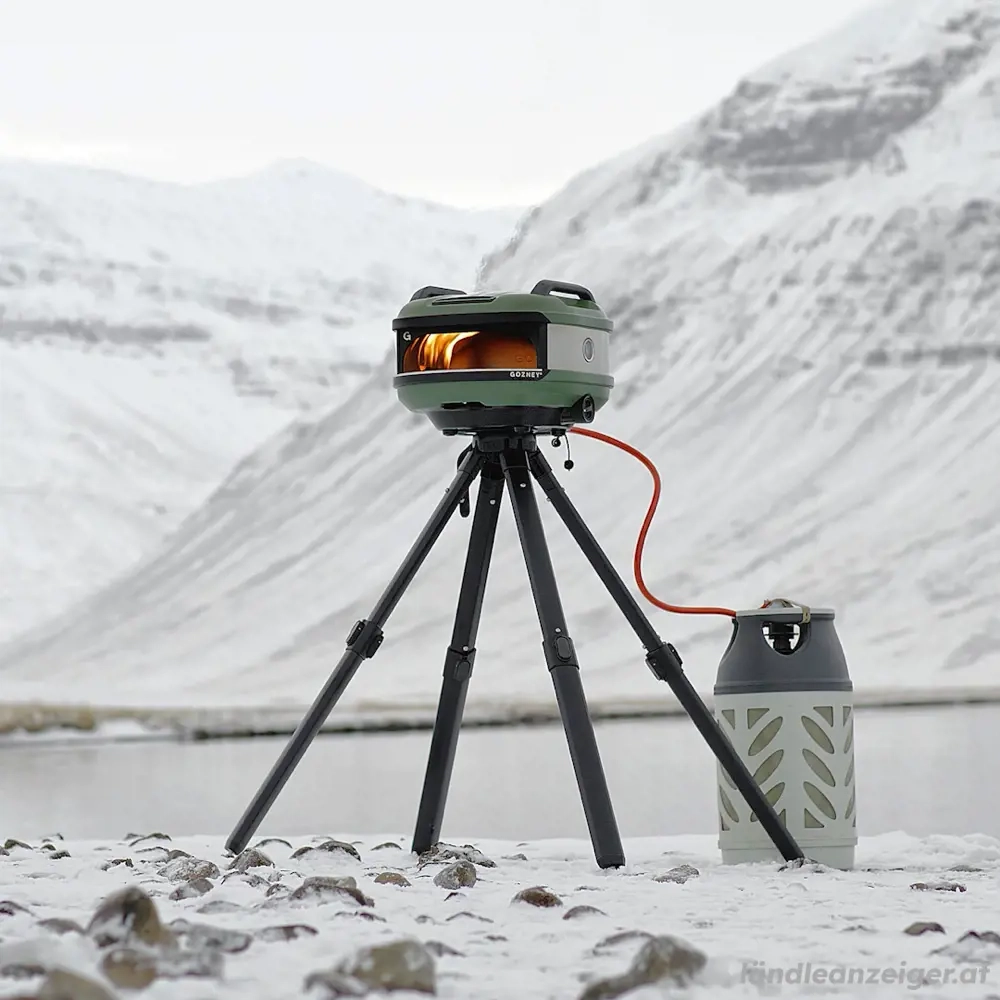 Gozney Tread Olive Pizzaofen Gas inkl Stativ und Tasche (Komplett neu & OVP)