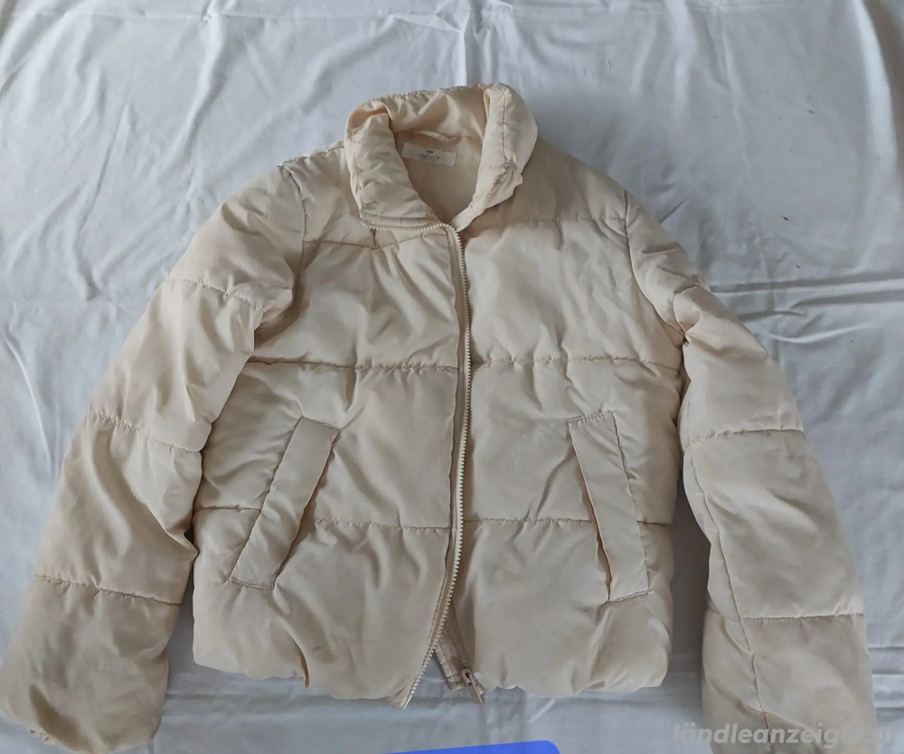 Winterjacke beige, Gr. 158