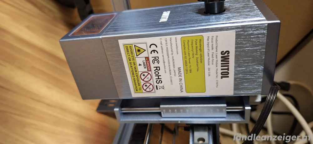 Laser Gravierer Cutter swiitol c18pro