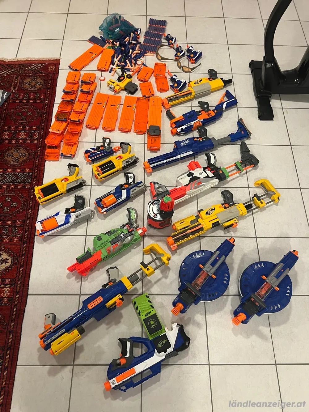 viele Nerf guns Paket