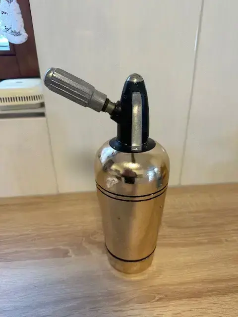 alte Syphonflasche, Soda Flasche