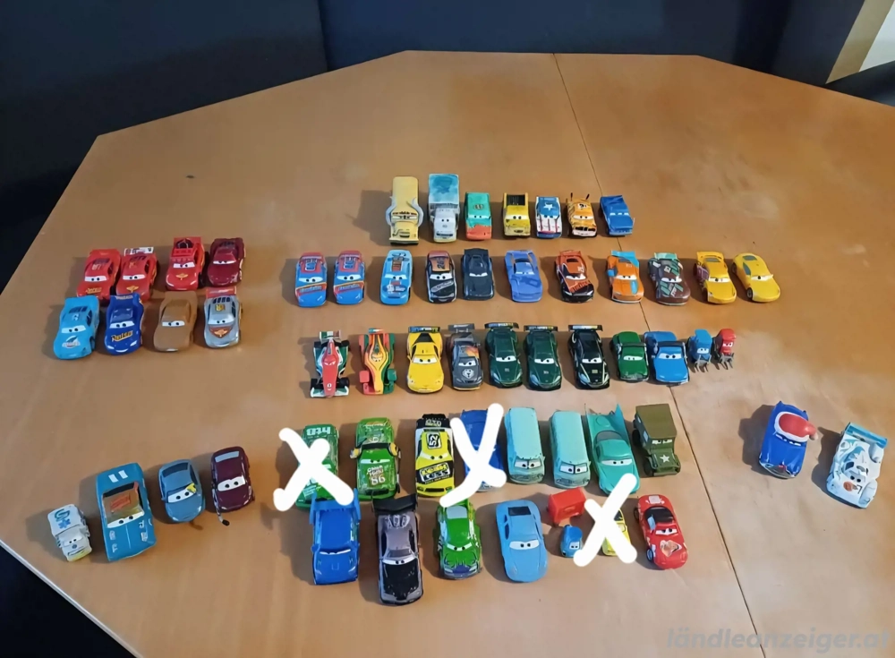 Cars Autos (Cars Filme 1, 2 und 3 Autos)