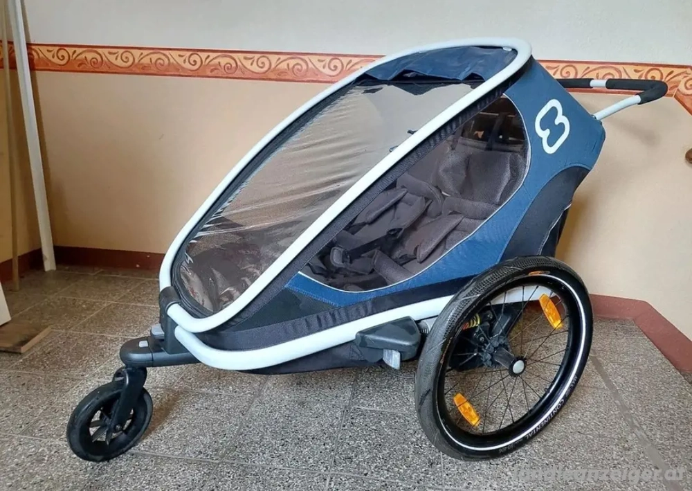 Hamax Outback Fahrradhänger für 2 Kids Plus Babyeinsatz