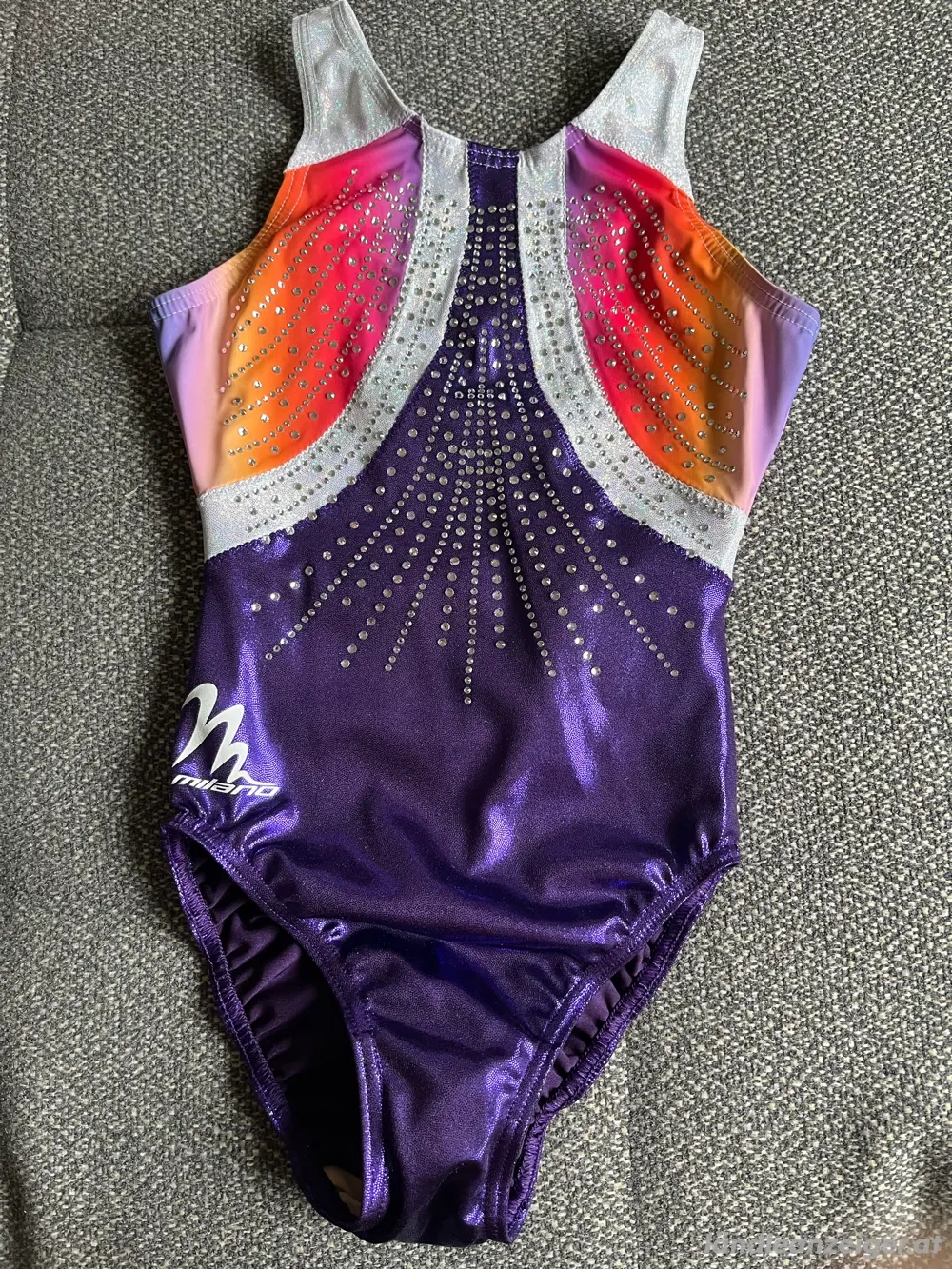 MILANO Gymnastikanzug Fierce Rainbow Gr.146 152