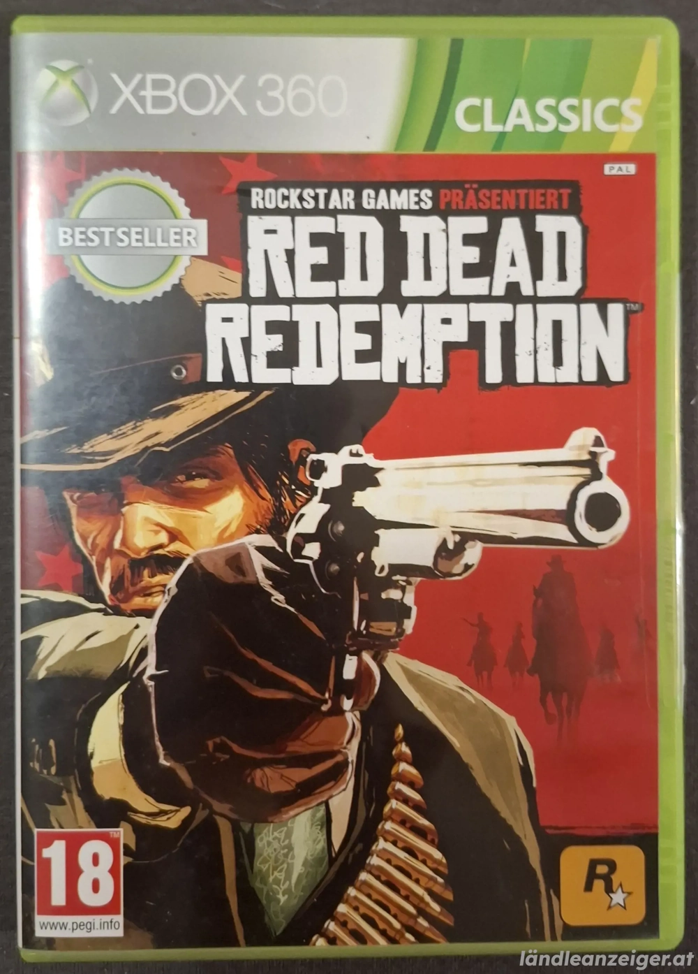 Red Dead Redemption XBox 360 Spiel (englisch, deutsche Untertitel)