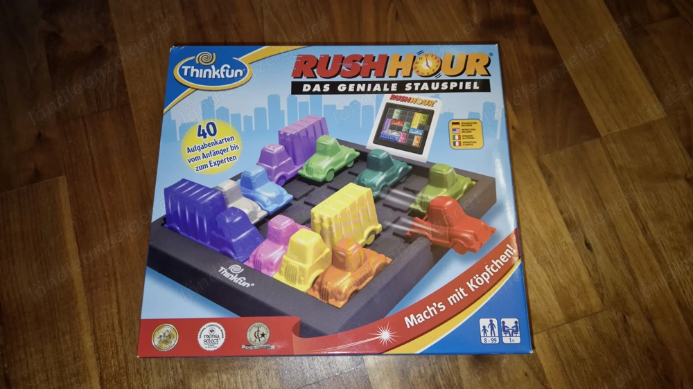 Rushhour Logikspiel 1 Spieler ab 8 Jahren