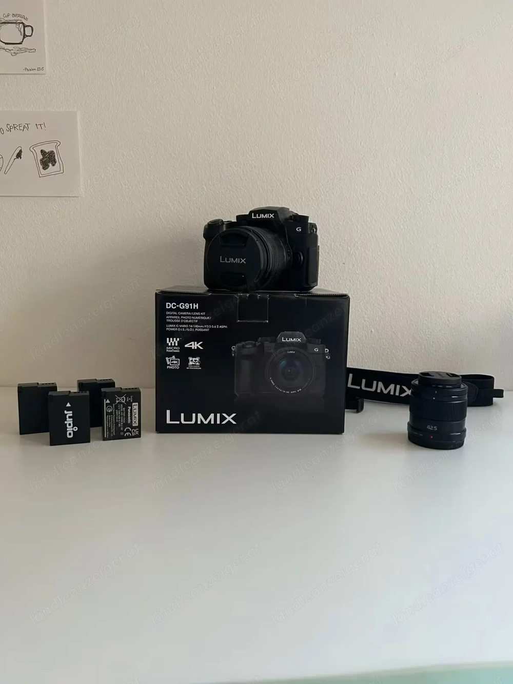 Panasonic LUMIX DC-G91H - inkl. Zubehör - neuwertig !