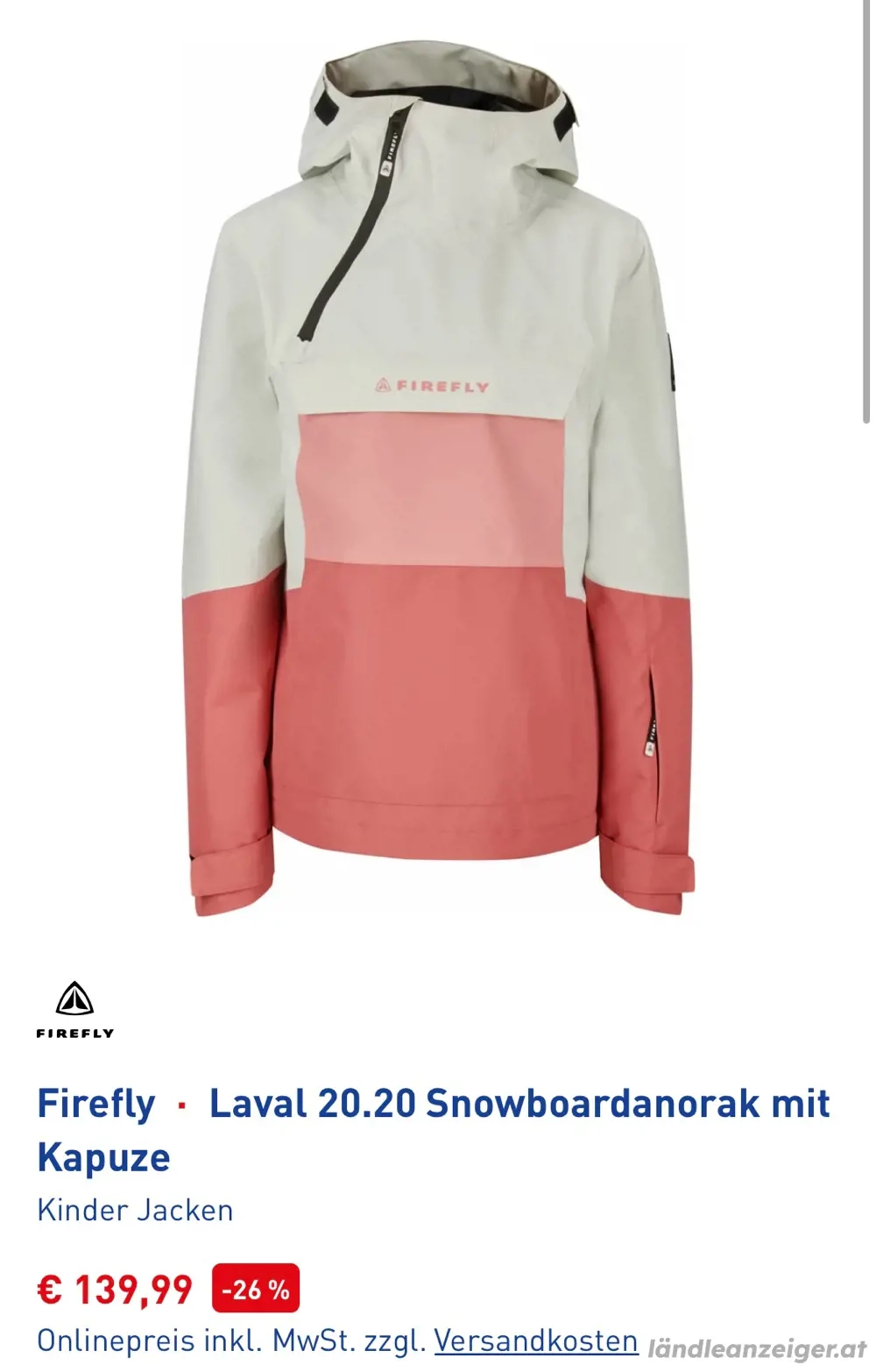 Skijacke Snowboardjacke Firefly Gr 164