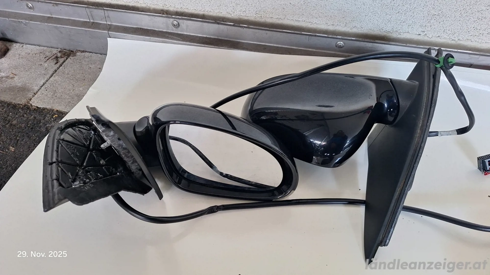 VW Golf 5 außenspiegel links rechts schwarz komplett elektrisch Spiegel 