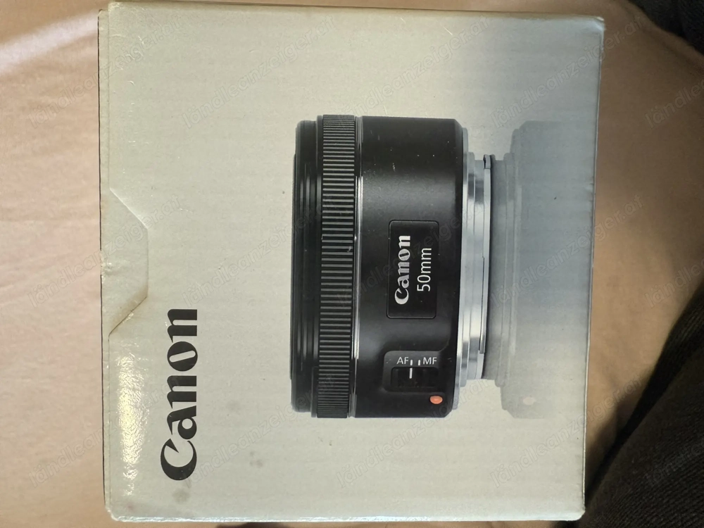 Neue!!!! Canon 50mm Linse 