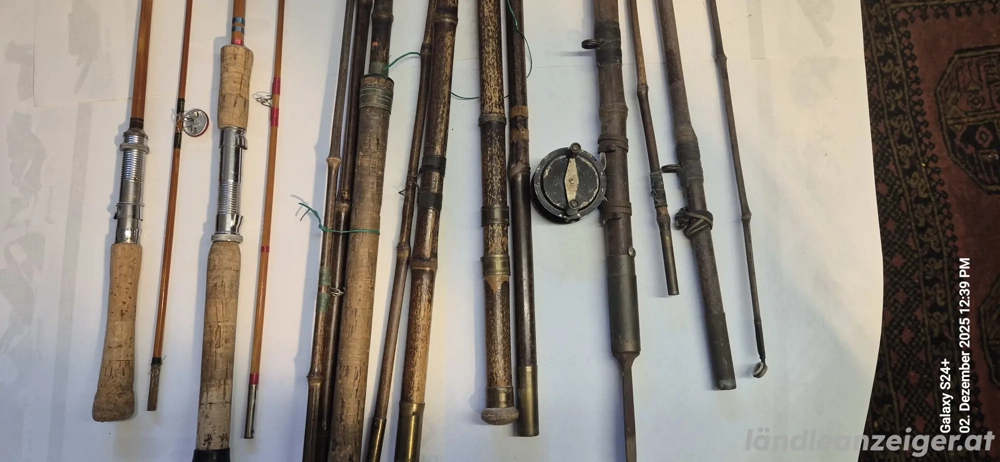 alte Bambusruten