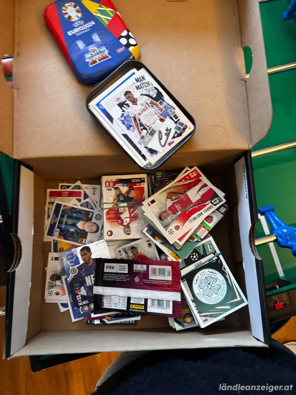 diverse Fussballkarten