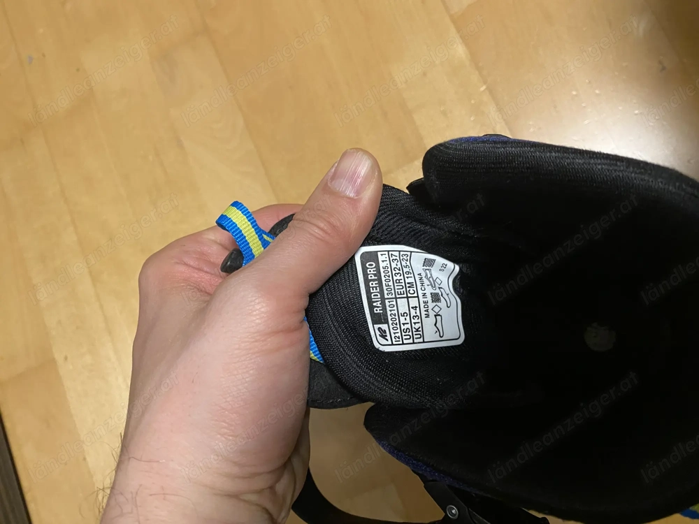 Inline Hockey Schuhe Inliner - K2 Raider Pro Kinder-Inliner verstellbar Größe EUR32-37