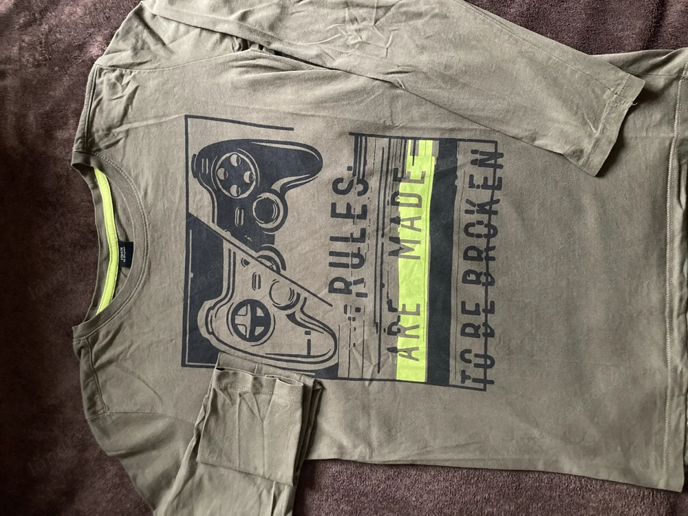 Langarmiges Shirt von Takko 170 176  