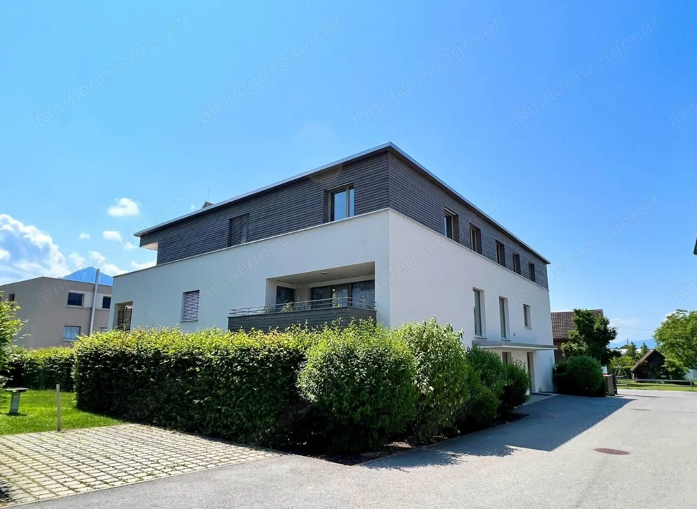 Charmante, neuwertige 2-Zimmer-Wohnung mit Privatgarten in ruhiger Lage in Dornbirn