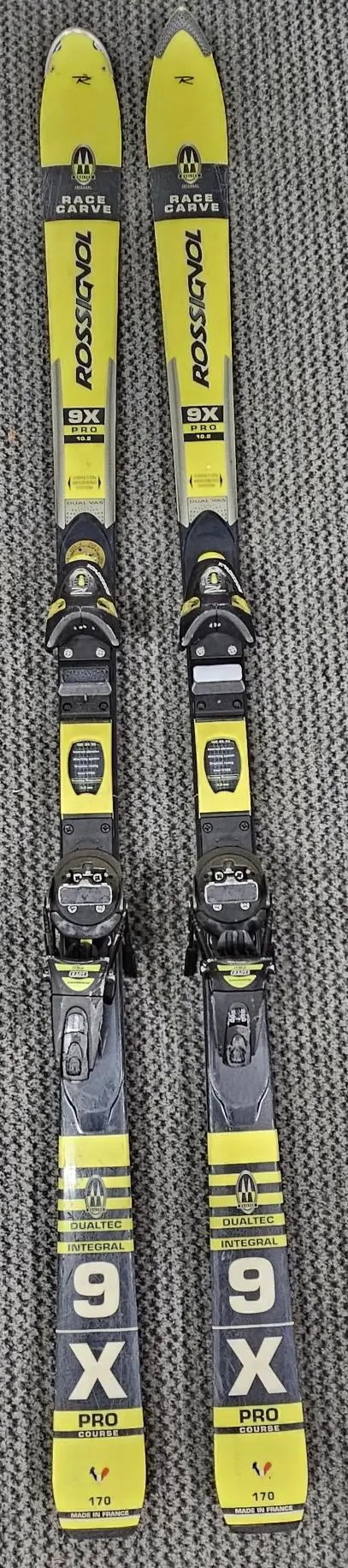 Rossignol Race Carve 9X Pro   Rennski mit Rennbindung, guter Zustand - gebraucht