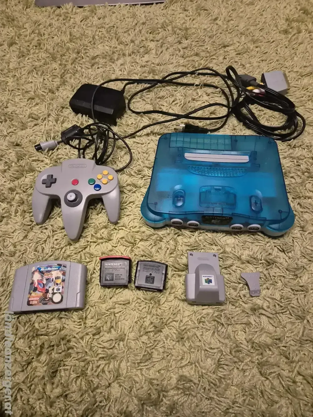 Nintendo 64 Konsole mit Expansion Pak, Original-Zubehör & Spiel - Komplettset!