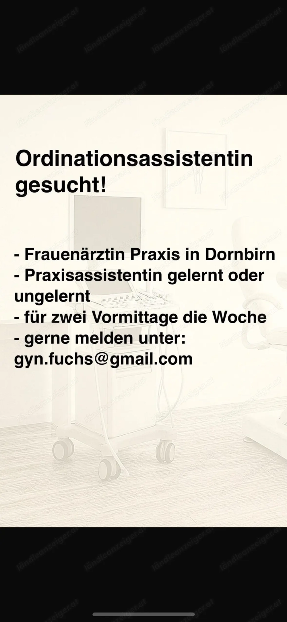 Ordinationsassistentin Frauenärztin Fuchs