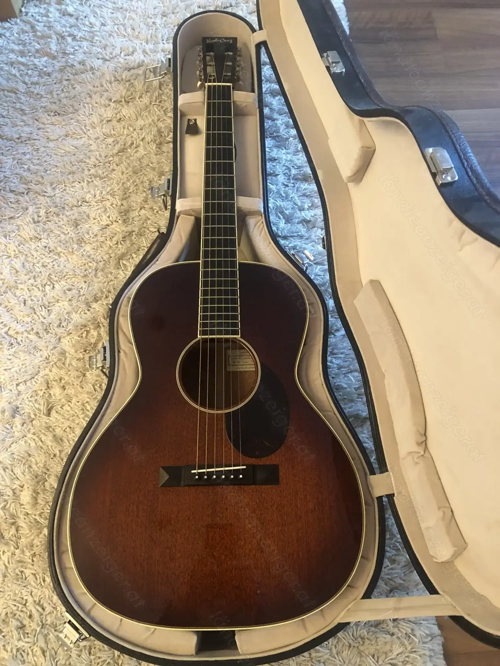 Santa Cruz H13, Gitarre 2018, all mahogany inkl. Case, Wohnzimmer gepflegt